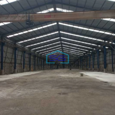 Disewa Gudang Kavling Dpr Cipondoh Blok B Tangerang Luas Tanah 3200 m²