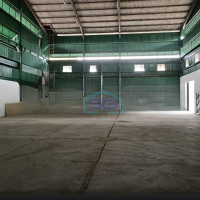 Disewakan Gudang Bebas Banjir Luas Bangunan  770 m² Lokasi Jurumudi Tangerang
