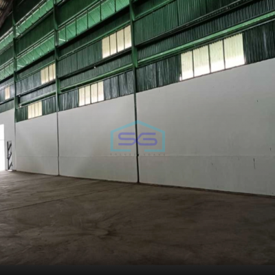 Disewakan Gudang Bebas Banjir Luas Bangunan  770 m² Lokasi Jurumudi Tangerang