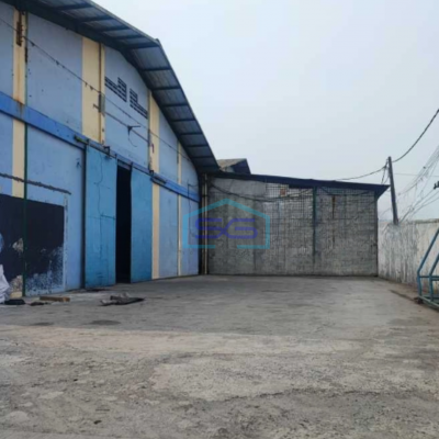 Disewakan Gudang Akses Container 40 Feet Luas Bangunan  1300 m² di Kosambi Tangerang