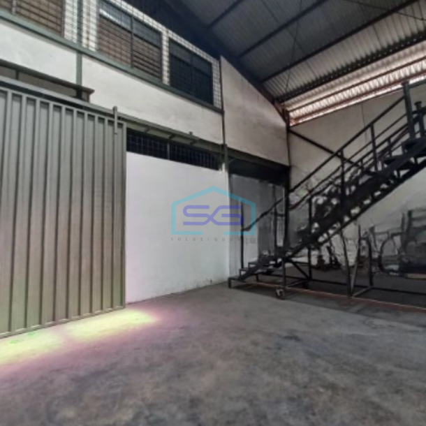 Disewakan Gudang Luas Bangunan  143 m² Akses Container 40 Feet di Jurumudi Tangerang-4
