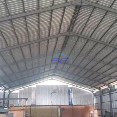 Disewakan Gudang Lokasi Pinggir Jalan Raya Curug Tangerang Luas Bangunan  1260 m²