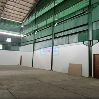 Disewakan Gudang Ada Kantor Luas Tanah  770 m² Lokasi di Jurumudi Tangerang