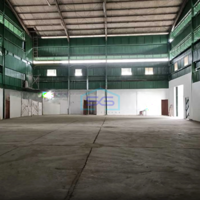 Disewakan Gudang Ada Kantor Luas Tanah  770 m² Lokasi di Jurumudi Tangerang