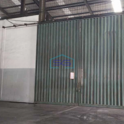 Disewakan Gudang Akses Container 40 Feet Luas Tanah  428 m² Lokasi di Jurumudi Tangerang