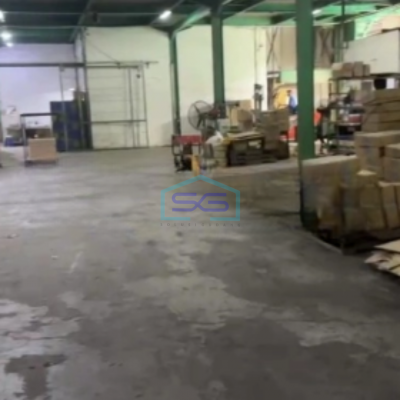 Disewakan Gudang Luas Bangunan 480 m²  Akses Container di Dadap Tangerang