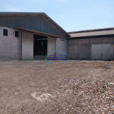 Disewakan Gudang Luas Bangunan 2100 m² Akses Container 40 Feet di Jurumudi Tangerang