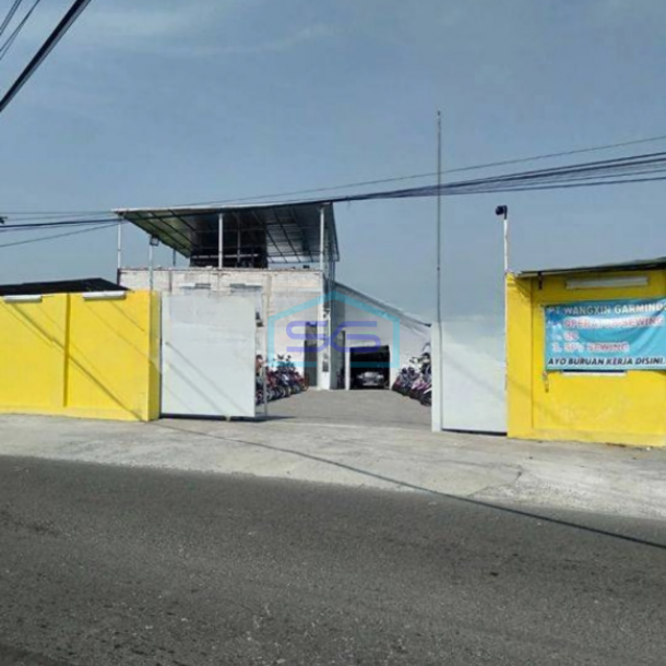 Dijual Pabrik Garmen Masih Aktif Di Klaten LT 3700m2-1