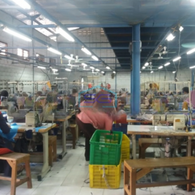 Dijual Murah Gudang Luas Bangunan  1200 m² di Periuk Tangerang