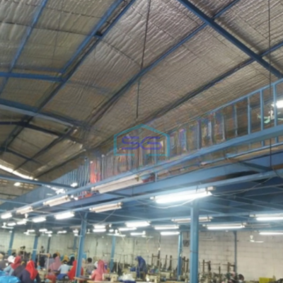 Dijual Murah Gudang Luas Bangunan  1200 m² di Periuk Tangerang