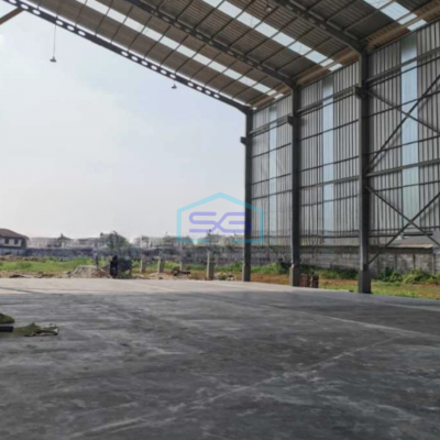 Disewakan Gudang Luas Bangunan  6720 m² Lokasi Bebas Banjir di Periuk Tangerang