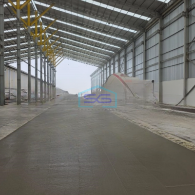 Disewakan Gudang Luas Bangunan  6720 m² Lokasi Bebas Banjir di Periuk Tangerang