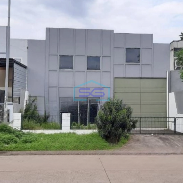 Disewakan Gudang Lokasi Bebas Banjir di Serpong Tangerang Selatan Luas Bangunan  320 m²-1