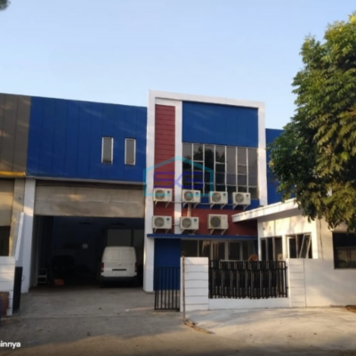 Disewakan Gudang Taman Tekno BSD Serpong Tangerang Ada Kantor Dekat Tol Jorr LB 480m2