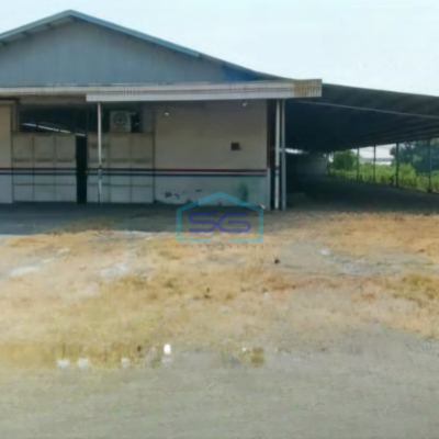 Dijual Murah Gudang di Jalan Propinsi Jetis Mojokerto Jawa Timur LT 6800m2