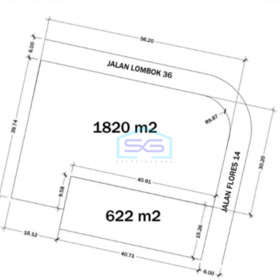 Dijual Tanah Komersil Strategis di Lombok Depan Rs Ibu Anak Lombok 22 Di Gubeng Surabaya