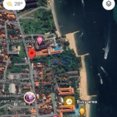 Dijual Tanah Di Raya Nusa Dua Bali Cocok Untuk Beach Club Luas Tanah 15020 m²