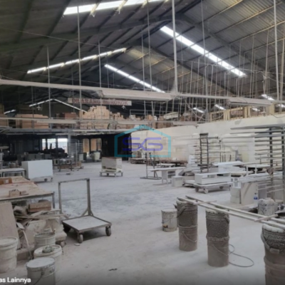 Dijual Pabrik 2 Lantai Siap Pakai di Raya Cerme Gresik Jawa Timur Luas Tanah 7085m2
