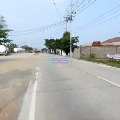 Dijual Tanah di Raya Krembung Jasem Mojokerto Jawa Timur LT 2052m2 Cocok Untuk Kawasan Industri