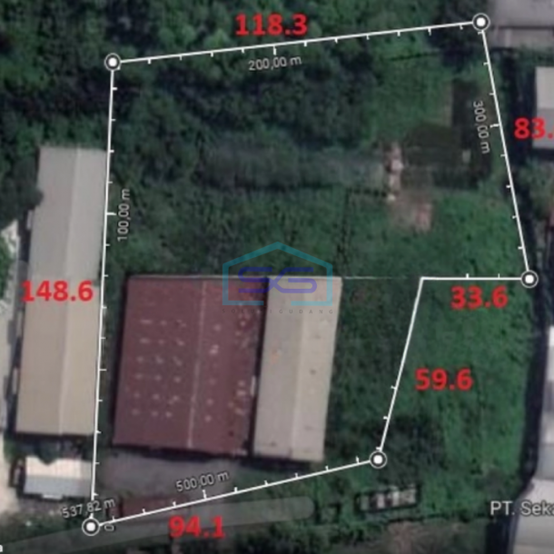 Dijual Gudang Baru Renov Siap Huni Di Bambe Gresik Jawa Timur LT 16640m2-2