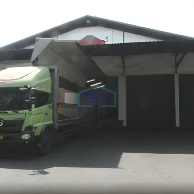 Dijual Tanah Dan Bangunan Gudang di Jalan Raya Rungkut Industri Surabaya LT 4960m2