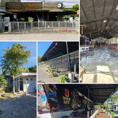 Dijual Ruang Usaha Bangunan Komersial Raya Margorejo Cocok Buat Cafe Luas Bangunan 600 m²