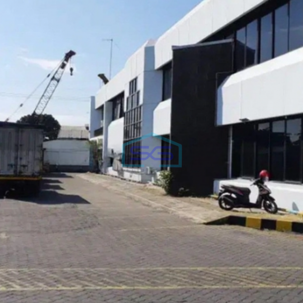 Dijual Tanah Dan Bangunan Pabrik di Pinggir Jalan Raya Krian Sidoarjo Jawa Timur LT 10280m2-1