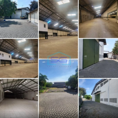 Dijual Pabrik Gudang di Kepatihan Gresik Jawa Timur Ada Ijin Limbah LT 8600m2