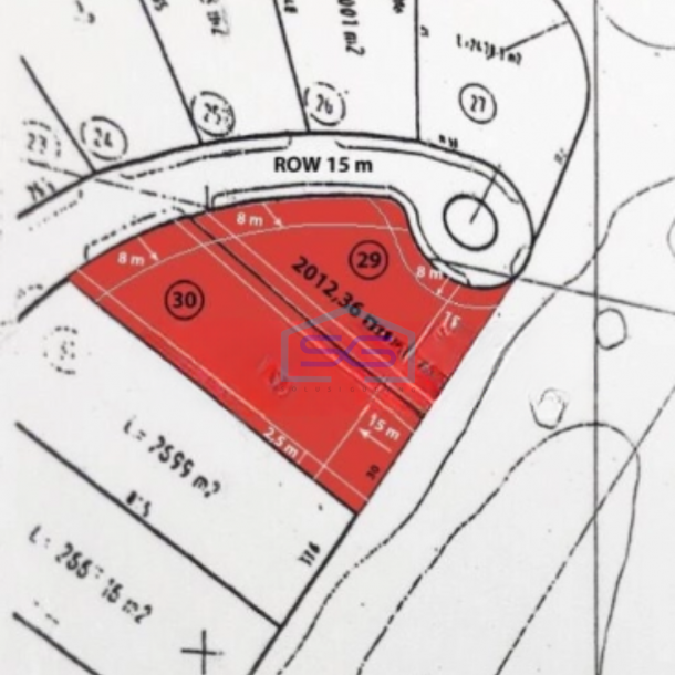 Dijual Tanah Nusa Golf Citraland Long Golf View Luas Tanah 2000 m²-1