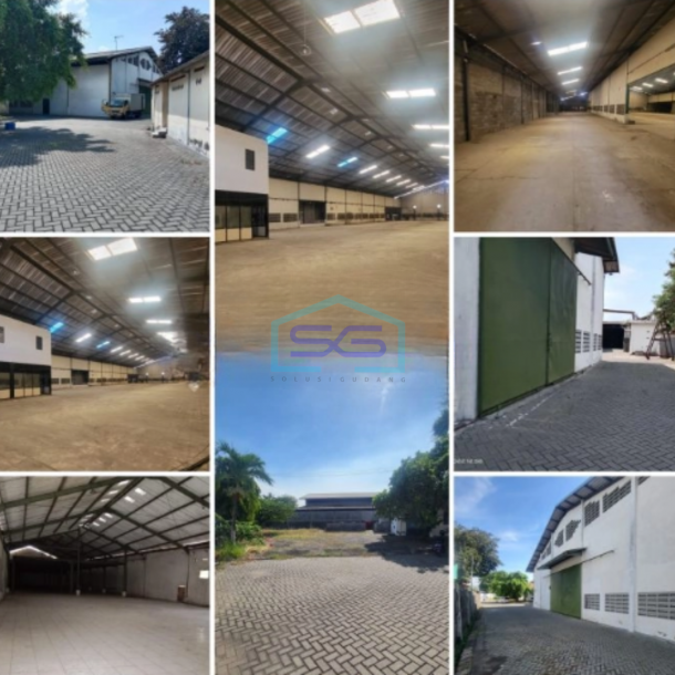 Dijual Gudang Langka Pabrik di Kepatihan Gresik ada ijin limbah Luas Bangunan 6800 m²-1