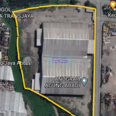 Dijual Gudang Siap Huni Di Dumar Industri Dekat Margomulyo Luas Bangunan 11000 m²