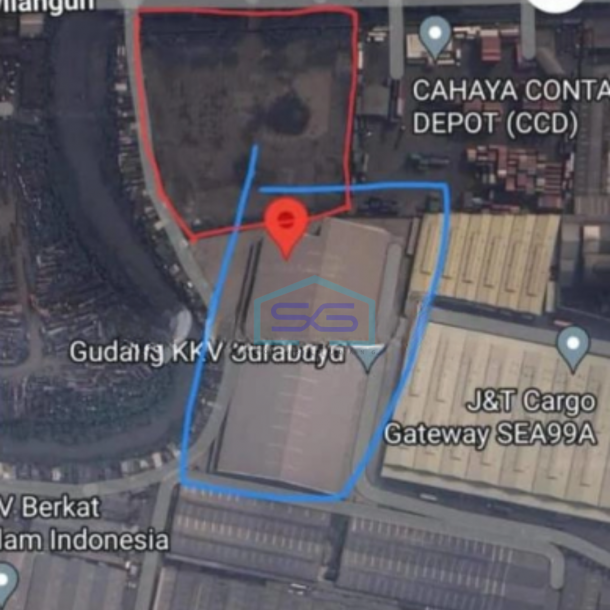 Dijual Tanah Kalianak Dekat Osowilangon dan Margomulyo Luas Tanah 18246 m²-1