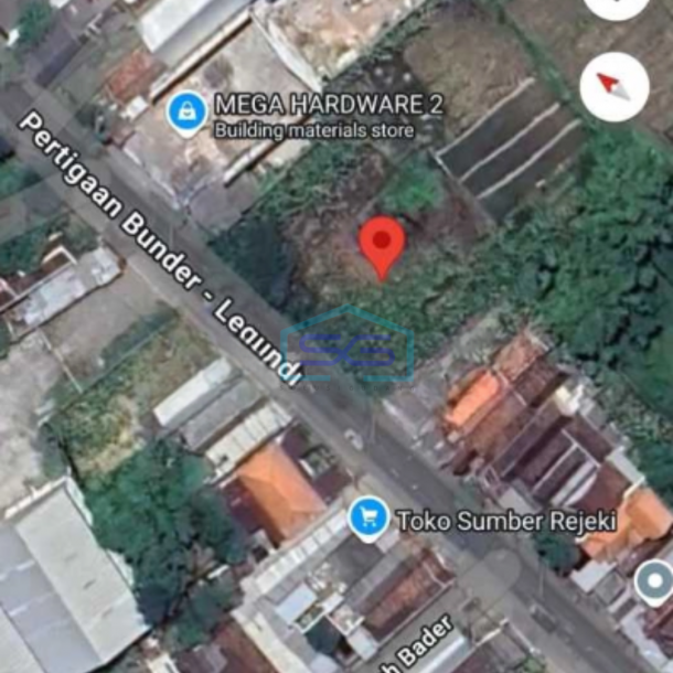 Dijual Tanah Komersial Diarea Industri Jalan Raya Putat Lor, Boboh Menganti Gresik-1