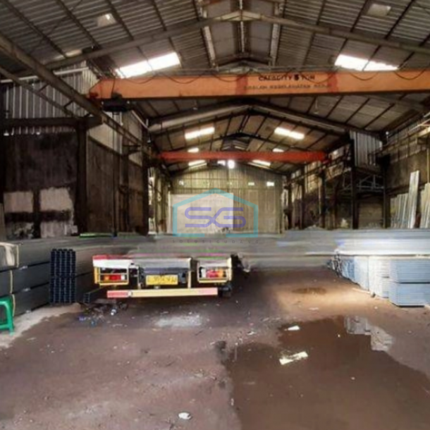 Dijual Gudang Ada Kantor Siap Pakai Luas Bangunan 1300 m² di Tarumajaya Bekasi-1