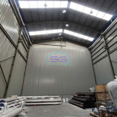 Disewakan Gudang Luas Bangunan  384 m² Lokasi Bebas Banjir di  Bekasi