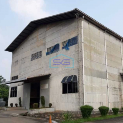 Disewakan Gudang Ada Kantor Luas Bangunan  2451 m² Lokasi Cileungsi Bogor