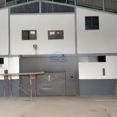Disewakan Gudang Luas Bangunan 1500 m² Lokasi Bekasi Akses Container 40 Feet