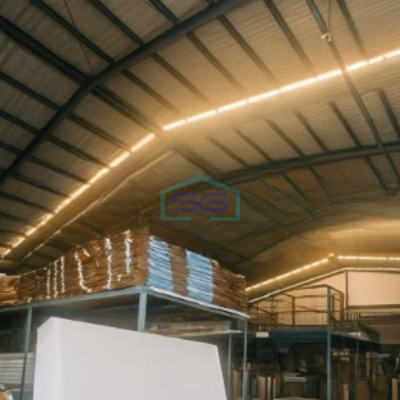 Disewakan Gudang Luas Tanah 2500 m² Lokasi Harapan Jaya Bekasi