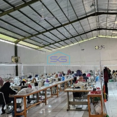 Dijual Pabrik Luas Bangunan 1555 m² Lokasi Yogyakarta