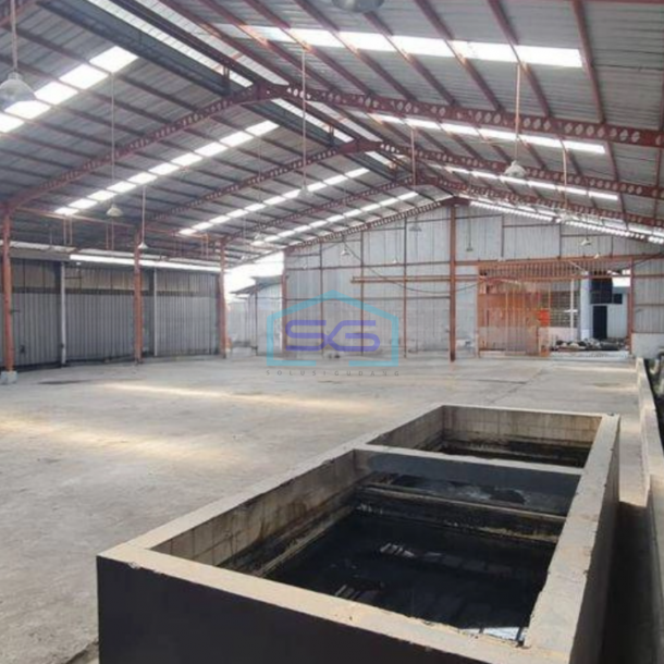 Disewakan Gudang Lt 7000m2 Lb 5000m2 Ex Pabrik Di Cilengsi Bogor-1