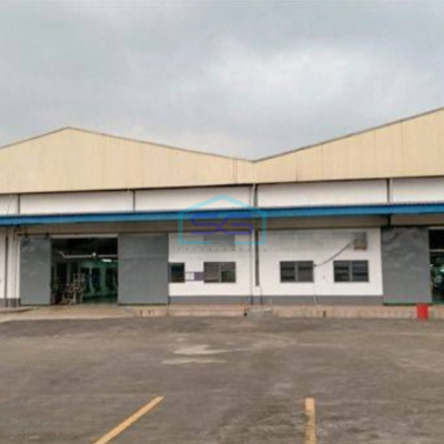 Dijual Cepat Gudang Ex Pabrik 1,2 ha Luas Gudang 7000m2 Garment Pinggir Jalan Raya Strategis dekat Tol Citeureup Bogor