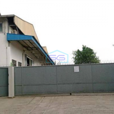 Dijual Cepat Gudang Ex Pabrik 1,2 ha Luas Gudang 7000m2 Garment Pinggir Jalan Raya Strategis dekat Tol Citeureup Bogor