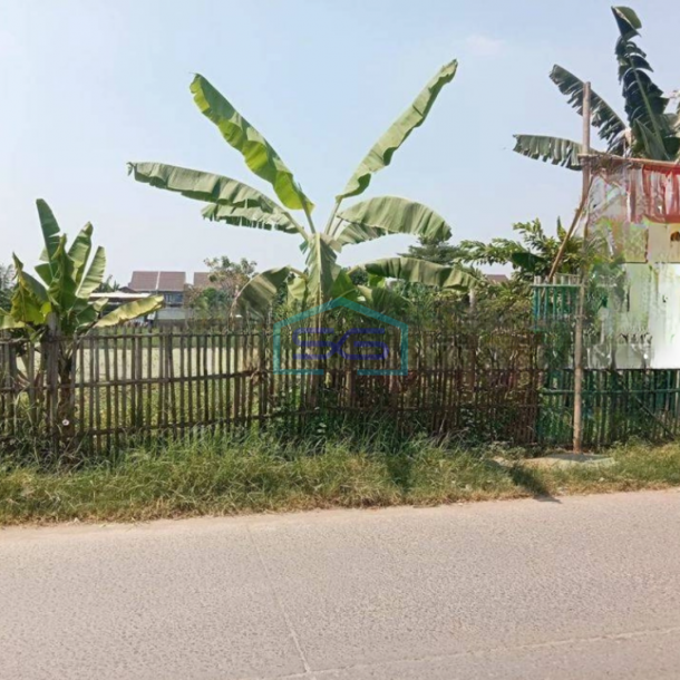 Dijual Tanah Pinggir Jalan Raya Cocok Dibangun Gudang Dekat Harapan Jaya Tarumajaya Bekasi-1