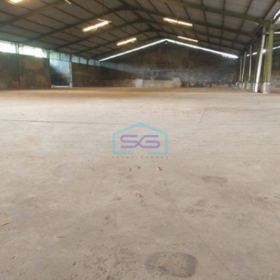 Disewakan Gudang Besar Murah strategis LB 10000m² dekat Tol di Citereup Bogor