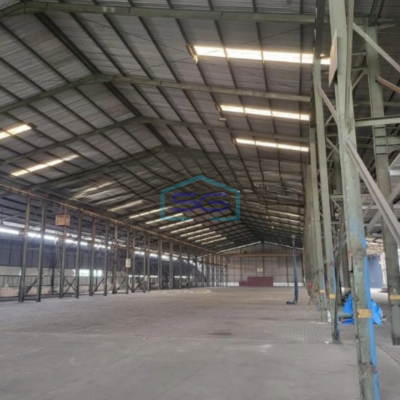 Dijual Gudang Akses Container 40 Feet Luas Bangunan 7209 m² di Pondok Ungu Bekasi