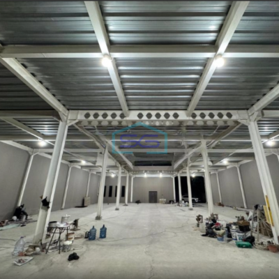 Dijual Gudang Luas Tanah  1200 m² Lokasi di Kapuk Kamal Jakarta Barat