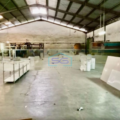 Dijual Gudang Akses Container 40 feet Luas Tanah 2645 m² di Tangerang