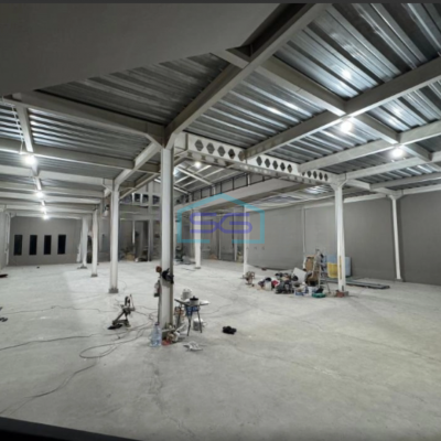 Disewakan Gudang Ada Kantor Luas Bangunan 1200 m² Lokasi di Kapuk Kamal Jakarta Barat
