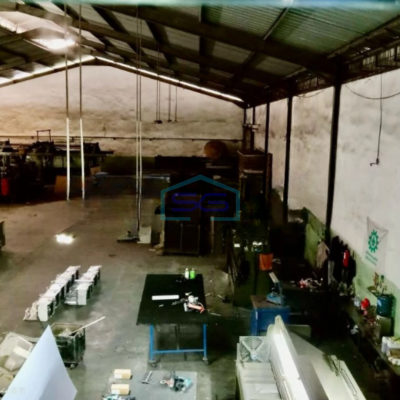 Dijual Gudang Akses Container 40 feet di Pinggir Jalan Jurumudi Tangerang