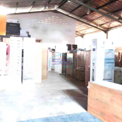 Dijual Gudang Akses Container di Neglasari Tangerang Luas Bangunan  660 m²